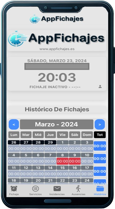 AppFichajes